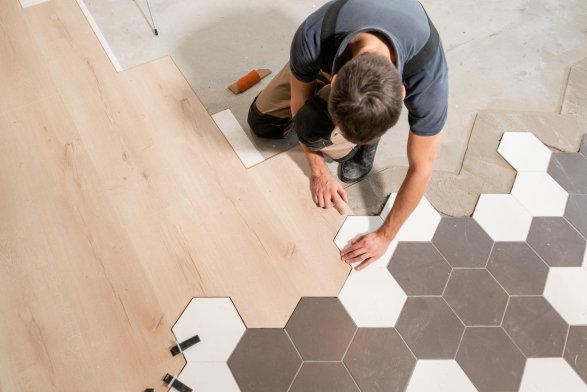 Flooring installation services in Conway